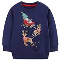 Hongshilian Unisex Kids Cute Cartoon Cotton Sweater Shirt