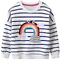 Hongshilian Unisex Kids Cute Cartoon Cotton Sweater Shirt