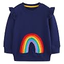 Hongshilian Unisex Kids Cute Cartoon Cotton Sweater Shirt
