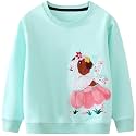 Hongshilian Unisex Kids Cute Cartoon Cotton Sweater Shirt