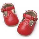 HONGTEYA Baby Girls Shoes Infant Mary Jane Flats Non Slip Newborn Moccasins