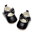 HONGTEYA Baby Girls Shoes Infant Mary Jane Flats Non Slip Newborn Moccasins