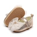 HONGTEYA Baby Girls Shoes Infant Mary Jane Flats Non Slip Newborn Moccasins