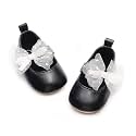HONGTEYA Baby Girls Shoes Infant Mary Jane Flats Non Slip Newborn Moccasins