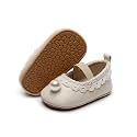 HONGTEYA Baby Girls Shoes Infant Mary Jane Flats Non Slip Newborn Moccasins