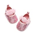 HONGTEYA Baby Girls Shoes Infant Mary Jane Flats Non Slip Newborn Moccasins