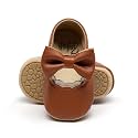 HONGTEYA Baby Girls Shoes Infant Mary Jane Flats Non Slip Newborn Moccasins