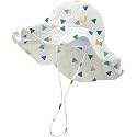 HONGTEYA Baby Sun Hat Wide Brim Adjustable Toddler Beach Bucket Hat