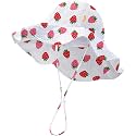 HONGTEYA Baby Sun Hat Wide Brim Adjustable Toddler Beach Bucket Hat