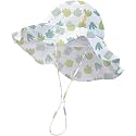 HONGTEYA Baby Sun Hat Wide Brim Adjustable Toddler Beach Bucket Hat