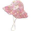 HONGTEYA Baby Sun Hat Wide Brim Adjustable Toddler Beach Bucket Hat