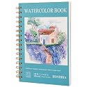 HONIBRA Watercolor Paper Pad 5.5" x 8.5", 30 Sheets 140lb/300gsm