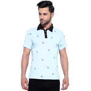 Honky Tonky Mens Regular Fit Polo Neck