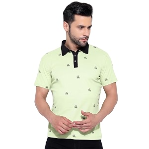 Honky Tonky Mens Regular Fit Polo Neck