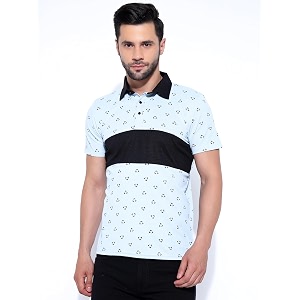 Honky Tonky Mens Regular Fit Polo Neck