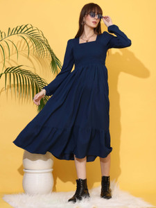 Honky Tonky Women Fit and Flare Dark