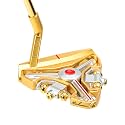 HONMA Mallet Golf Putter, High MOI, CNC Milled Face, Right Handed, 33"/34"