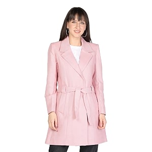 honnete women stylish long sleeve regular coat for winter wear
