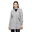 HONNETE Women Stylish Long Sleeve Regular Coat for Winter Wear