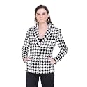 HONNETE Women Stylish Long Sleeve Regular Coat for Winter Wear
