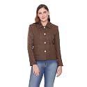 HONNETE Women Stylish Long Sleeve Regular Coat for Winter Wear