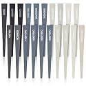 Honoson 20 Pcs Sanding Sticks Model, Low and High Grits, Groovy Style