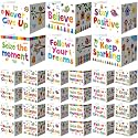 Honoson 24 Pcs Inspirational Privacy Folders for Students