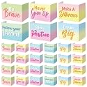 Honoson 24 Pcs Inspirational Privacy Folders for Students