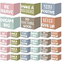 Honoson 24 Pcs Inspirational Privacy Folders for Students