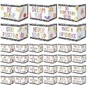 Honoson 24 Pcs Inspirational Privacy Folders for Students