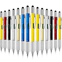 Honoson 30 Pack Multitool Pen, 6 in 1 Tool Pen with Screwdriver for Men