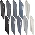 Honoson 40 Pcs Sanding Sticks Sandpaper for Modeling, Drop