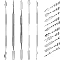 Honoson 5 Pcs Miniature Sculpting Tools, Double-Ended Steel Modeling