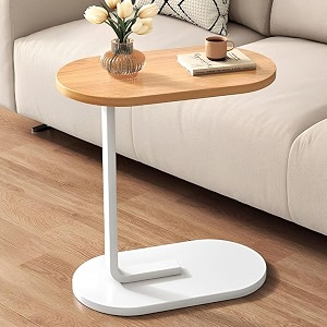 HOOBRO Side Table Stands Couch Side Swivel