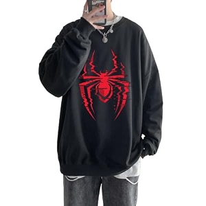 Hoodies Sweatshirt Mens Black White Hip Hop