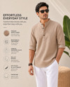 HOODLER Men Self Design Straight Kurta