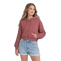 HOODLIFE Girls Cropped Zip-Up Hoodie Sweatshirt Soft