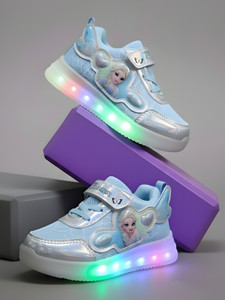 Hooh Boys Girls Velcro Walking Shoes