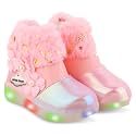 Hooh Kids Girls LED Light Up Shoes