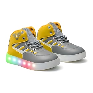 HOOH Kids LED Light Up High Top