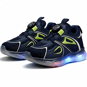 HOOH Kids LED Light Up Shoes with
