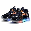 HOOH Kids LED Light Up Shoes with