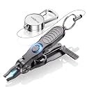 HOOK-EZE Fishing Line Cutter, Fly Fishing Nippers with Retractors and Knot Tying Tool Accessories, Stainless Steel Braided Line Scissors Clippers for Mono and Fluoro Lines