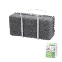 Hook LAB Reusable Sponge Holder for Kitchen Sink &amp; Bathroom Organizer, Mountable Rack for Sponges, Scrubbers, Soaps and Brushes - White