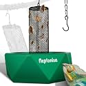 Hookable Chameleon Feeding Bowl, Professional Live Worm Organizer with Column for Prey to Climb and Move, Suitable for Lizard, Bearded Dragon, Iguana, Gecko, Toad, Frog