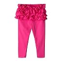 HOOLCHEAN Baby Toddler and Little Girls Ruffles Buttocks Leggings Solid Color Pants