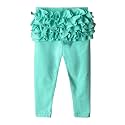 HOOLCHEAN Baby Toddler and Little Girls Ruffles Buttocks Leggings Solid Color Pants