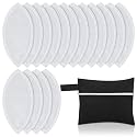Hoolerry 16 Pcs Interlabial Pads with Wet Bag Reusable Menstrual Pads Soft Cotton Washable Period Pads Reusable Sanitary Pads for Women
