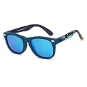 Hooper Space Explorers Collection | Full Rim Square Branded and Stylish Kids Sunglasses | Polarized and 100% UV Protected | For Boys & Girls (Age 8-12 yrs) | HP S16593L