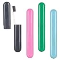 Hooqict 4 Pack Travel Toothbrush Case Portable Travel Toothbrush Holder Plastic Toothbrush Container Protector Cover for Traveling, Camping, Home, School, Business